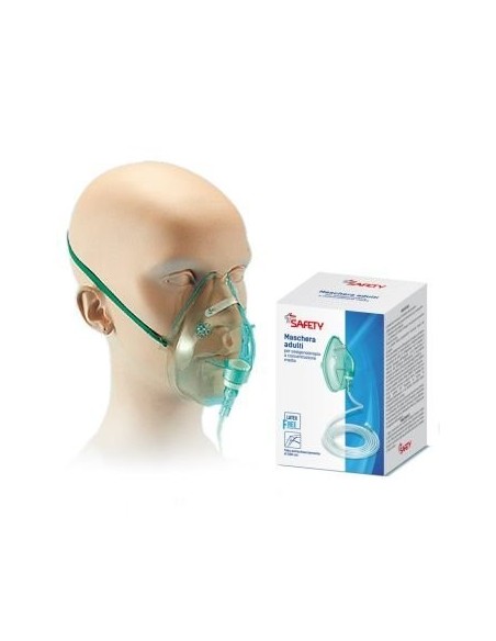 Maschera Ossigenoterapia con Tubo